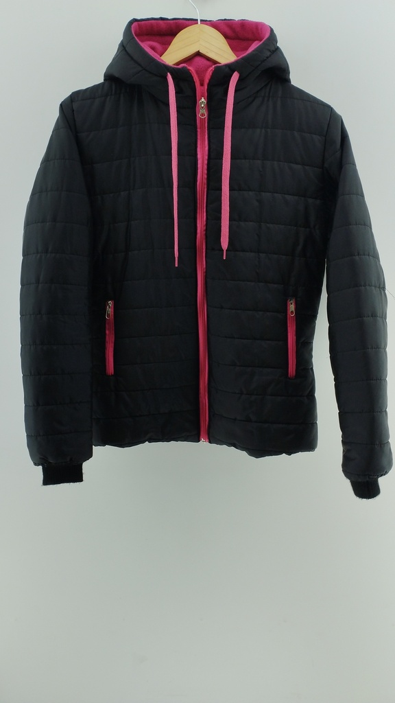 Campera negra y rosa T: 4