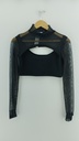 Top negro y transparencia CLOTER T: 2