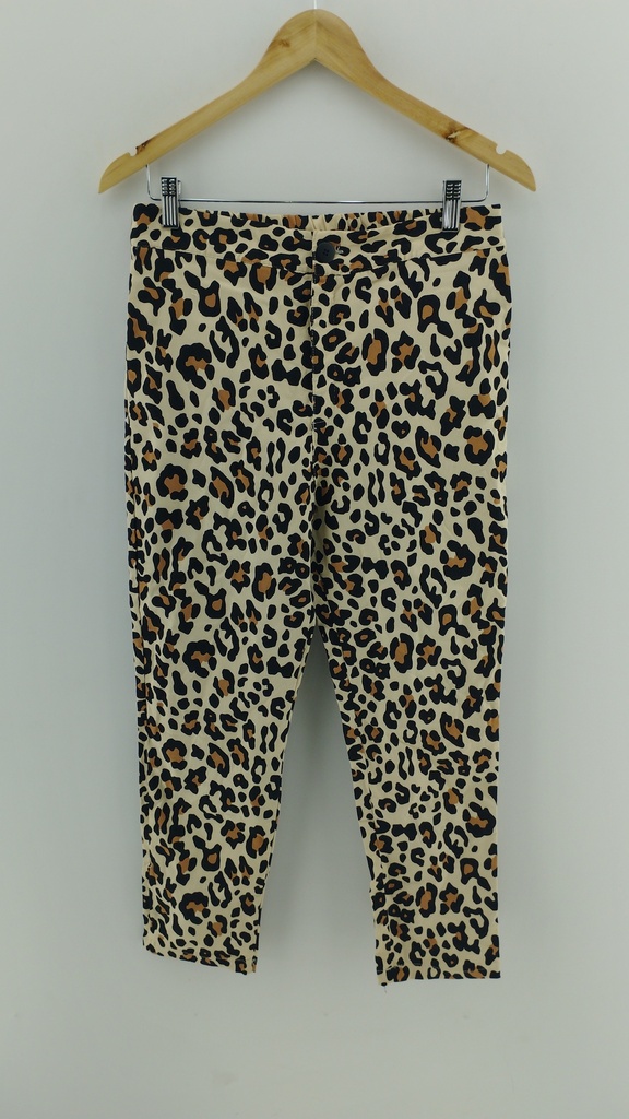Pantalón de vestir animal-print T:L