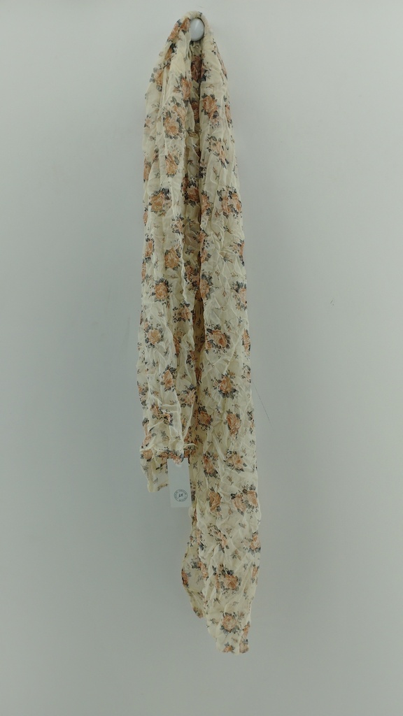 Pañuelo rosa floreado