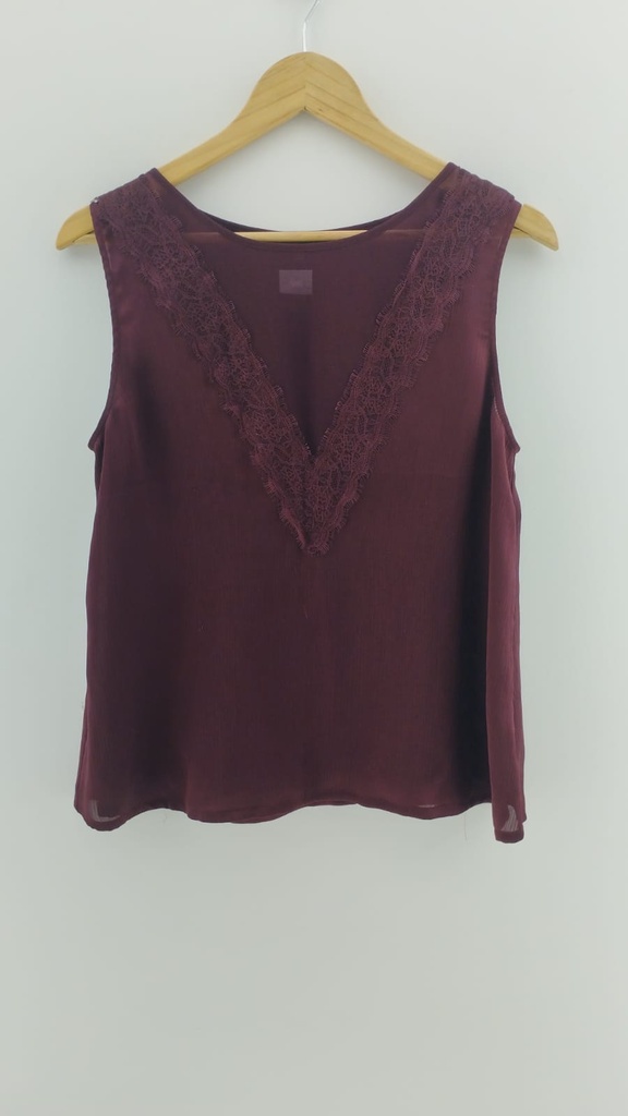 Blusa bordo MASSIMO DUTTI T:M