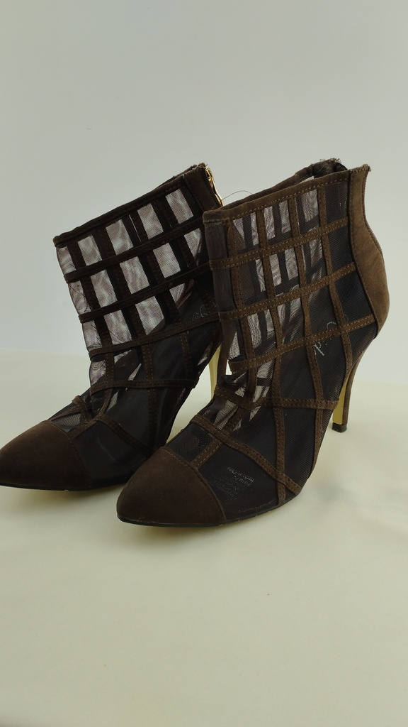 Zapato de malla marrón gamuzado WEIDE T:37