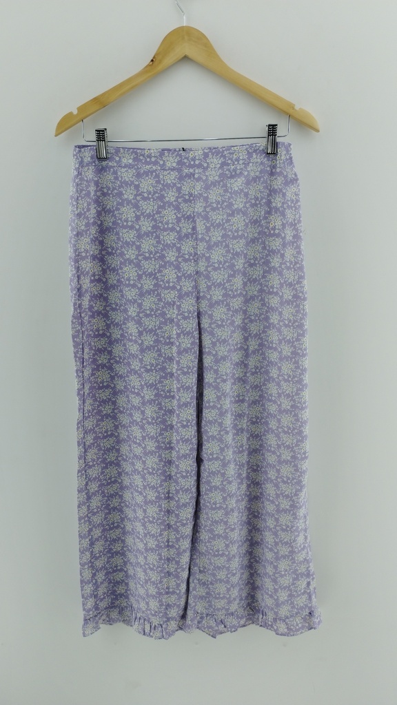 Pantalón violeta floreado ASOS T:12