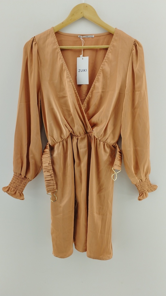 Vestido nude con cinto incluido ZUIKI T:S