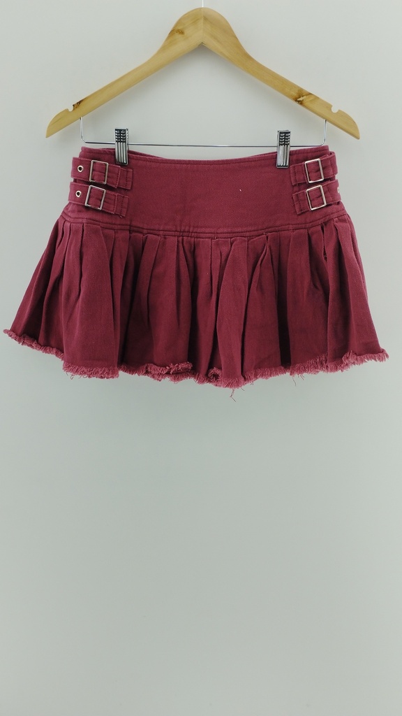 Falda jean bordo ZUIKI T:40