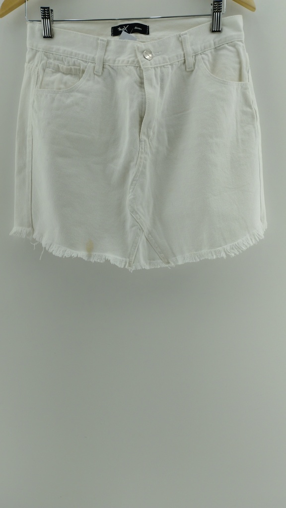 Falda jean blanca DENIM T:28