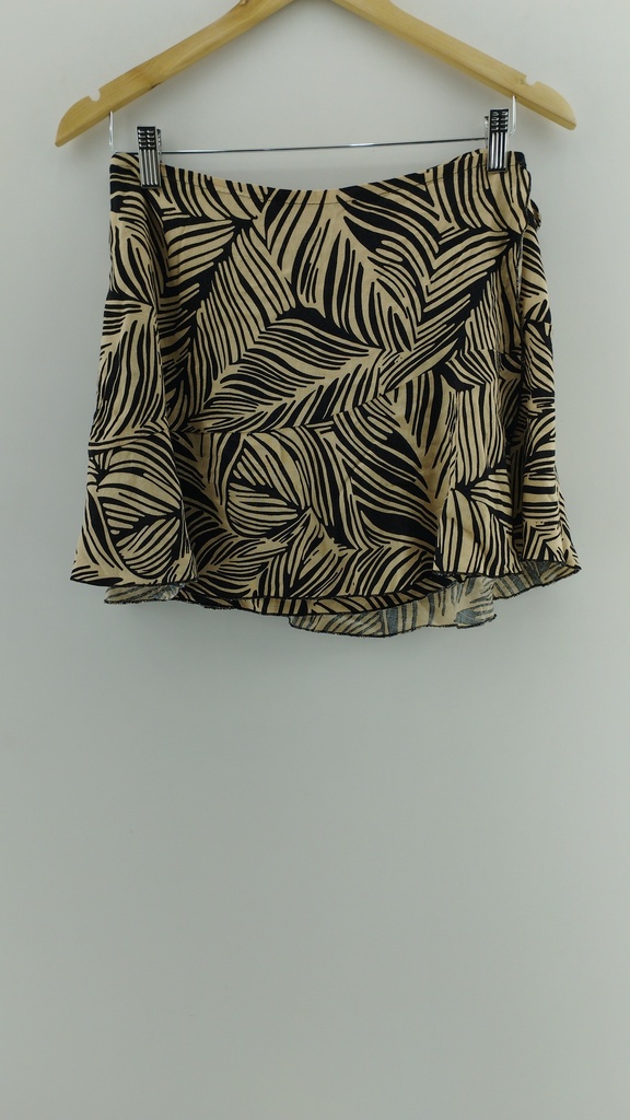 Falda pareo beige animal-print T:U