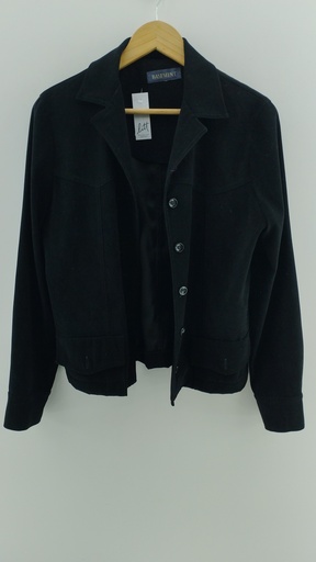 [P04708-7] Blazer negro BASEMENT T:M