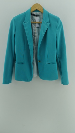 [P04722-1] Blazer turquesa FXJC WOMAN T:S