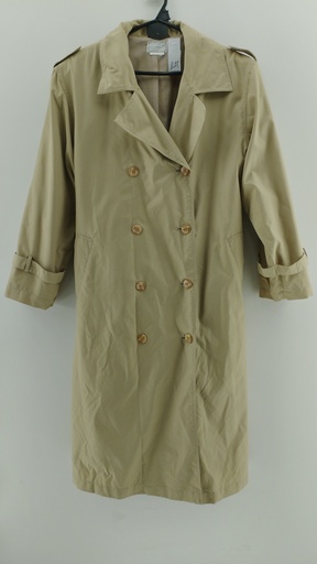 [P04762-5] Trench beige doble abotonadura CANDA T:4