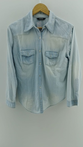 [P04765-8] Camisa jean claro MELOCOTON T:1
