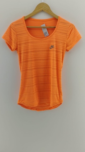 [P04768-5] Remera deportiva naranja fluor NIKE T:M