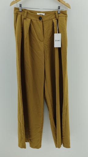 [P04808-63] Pantalón de vestir marrón CACHE CACHE T:L