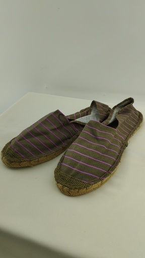 [P04818-1] Alpargatas marron y rosado T:37