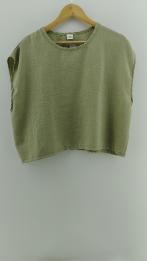 [P04827-5] Remera verde URB WOMAN T:46