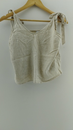 [P04830-1] Remera beige tiras VER T:M