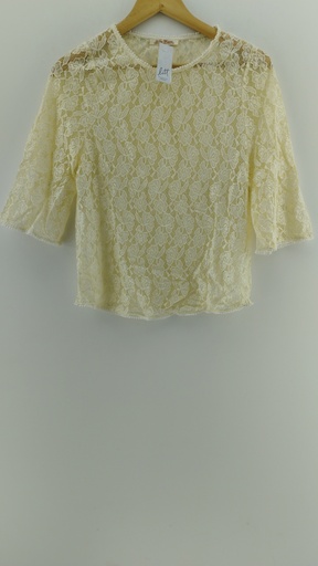 [P04830-2] Remera encaje NRE WOMAN T:M 