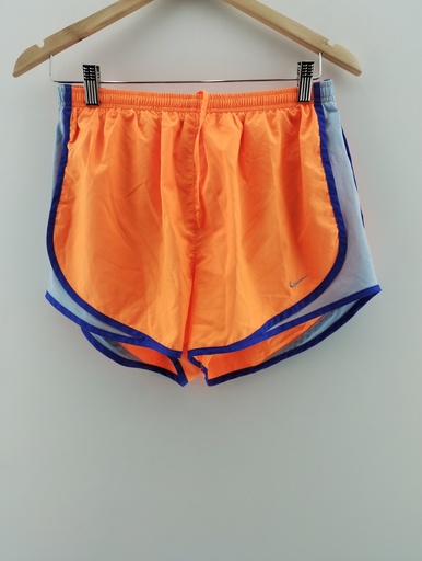 [P04859-4] Short deportivo naranja linea azul DRI-FIT T:L