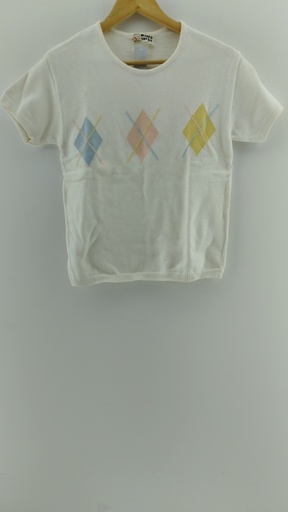 [P04869-1] Remera mangas cortas blanca MAURO SERGIO T:M