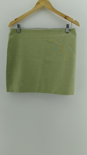 [P04867-5] Falda verde corte recto IN TIME T:40