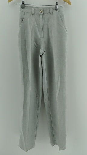 [P04871-7] Pantalón de vestir gris GLORIA T:34