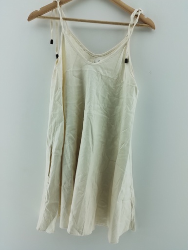 [P04884-7] Vestido blanco OMA.BA T:M