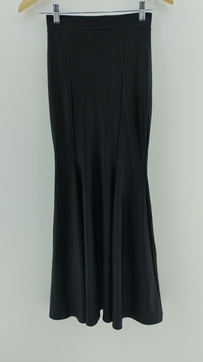 [P04893-4] Falda negra corte sirena T:U